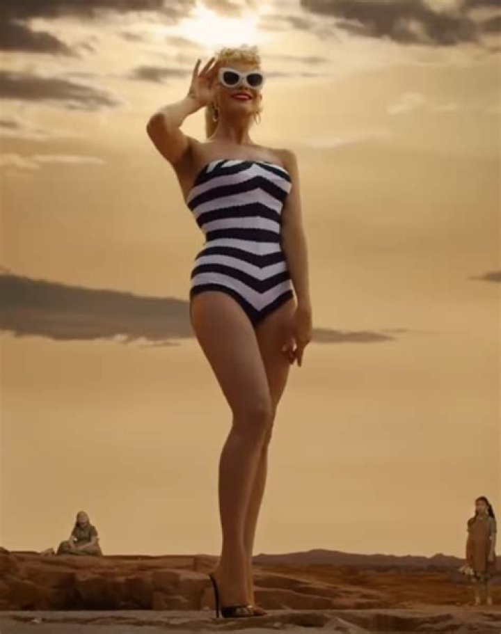 Margot Robbie in Bathing Suit Shares First Look at "Barbie" — Celebwell